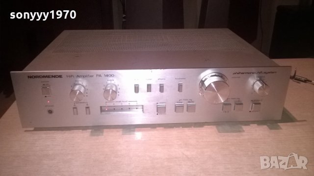 nordmende pa 1400 hifi amplifier-внос швеицария, снимка 1 - Ресийвъри, усилватели, смесителни пултове - 23863935