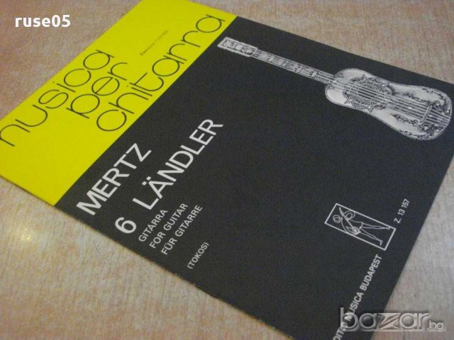 Книга "6 LÄNDLER-GITÁRRA-JOHANN KASPAR MERTZ-Z.TOKOS"-8стр., снимка 7 - Специализирана литература - 15936032