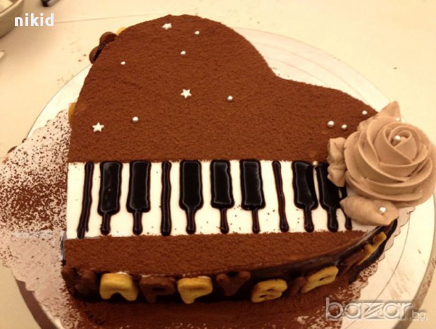 силиконова форма тава 3D сърце юбилей валентин кекс средна силиконов молд, снимка 2 - Форми - 15148287