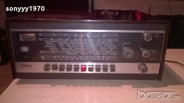 saba hi-fi-studio ll stereo receiver-made in germany-внос швеицария, снимка 5 - Ресийвъри, усилватели, смесителни пултове - 19984628