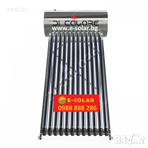 ТЕРМОСИФОНЕН КОЛЕКТОР Di Calore 120 ЛИТРА - ЗАТВОРЕН ТИП, снимка 4 - Бойлери - 25208649