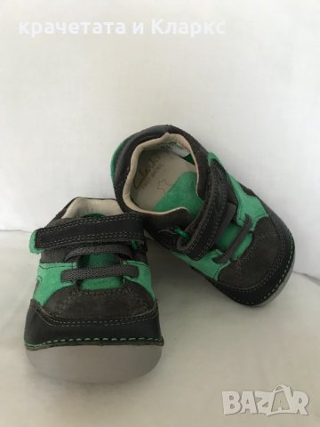 Clarks бебешки обувки номер 19 ( 3.5 F )   и  20.5 (4.5 F ), снимка 2 - Бебешки обувки - 25128602