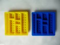Силиконови форми кейк кекс молд във форма блокчета Лего Lego блокче конструктор, снимка 2