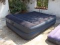 Винилов надуваем басейн басейн с твърд борд надуваем матрак дюшек и легло , снимка 11