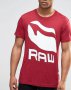 Нова тениска G-Star Bovan Raw Flag Print, оригинал, снимка 6