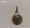 Среб.медальон-"Версаче"-3,63гр.-проба-925. Закупен от Италия., снимка 2