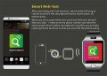 Смарт часовник Телефон Bluetooth Smartwatch с TF карта GSM разговор Bluetooth 3.0 сим карта камера, снимка 7