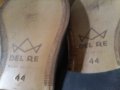 Обувки DEL RE- PENNY LOAFER BLACK-№44 италиански нови-естествена кожа, снимка 6