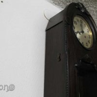 Дървен стенен часовник немски ленцкирх, снимка 4 - Стенни часовници - 23091770