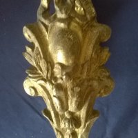стара барокова закачалка от бронз, снимка 1 - Антикварни и старинни предмети - 20119305