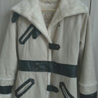 Топло дамско палто Франко Феручи, снимка 1 - Палта, манта - 22892497