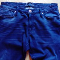  cars jeans оригинал размер 32 цвят тъмно сив мъжки дънки слим, снимка 3 - Дънки - 22293537