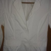 Бяло дамско сако, снимка 3 - Сака - 19340165