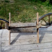 Старинно колело от геран,бунар, снимка 2 - Антикварни и старинни предмети - 16893680