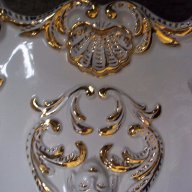 Часовник -  Италиански за камина порцеланов, снимка 3 - Антикварни и старинни предмети - 17682332