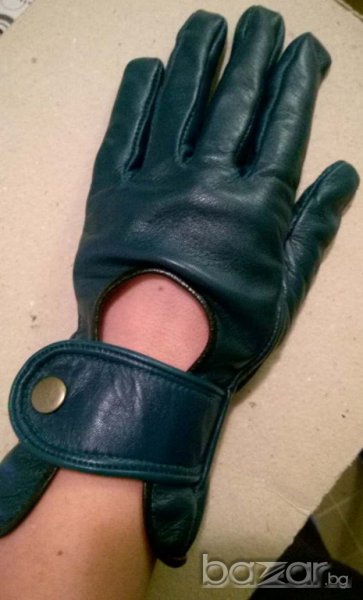 дамски ръкавици зелени, снимка 1