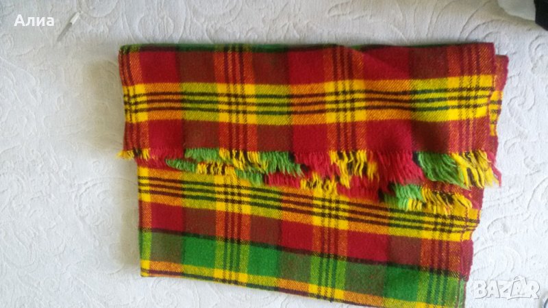 Вълнено, ръчно тъкано одеало, снимка 1