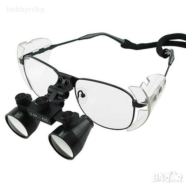 Дентални хирургични медицински лупи от титаниева сплав х 3.5 увел , снимка 1