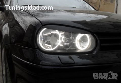 Ангелски Очи CCFL за VW GOLF 4 - бял цвят, снимка 1