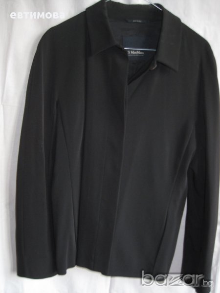 Сако `s MaxМara (МaxМara Group), 42 (L) черно, снимка 1