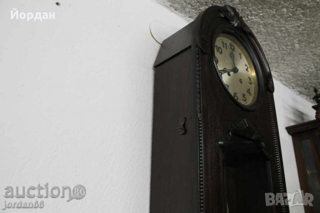 Дървен стенен часовник немски ленцкирх, снимка 4 - Стенни часовници - 23091770