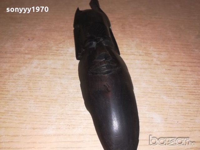 масивна дървена маска 27х7х4см-внос швеицария, снимка 9 - Колекции - 20917178