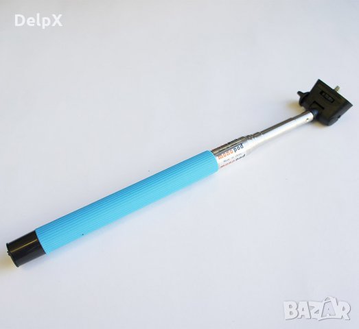 Селфи стик с телескопична дръжка 1000mm и блутууд, снимка 1 - Селфи стикове, аксесоари - 23277685