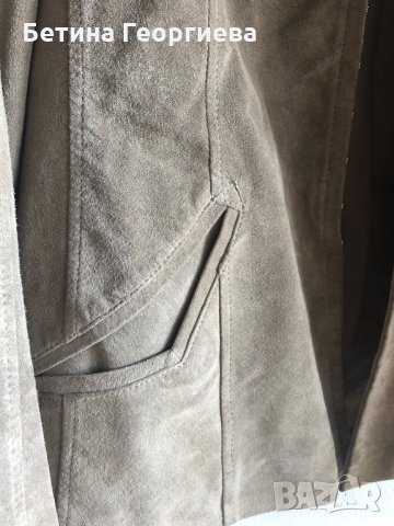 Дамско сако естествен велур на Betty Barclay, снимка 4 - Сака - 22674415