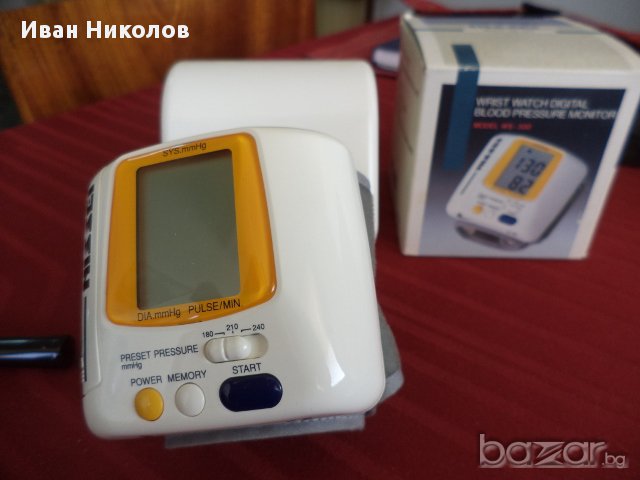 Апарат за кръвно - японски , снимка 12 - Уреди за диагностика - 9515551