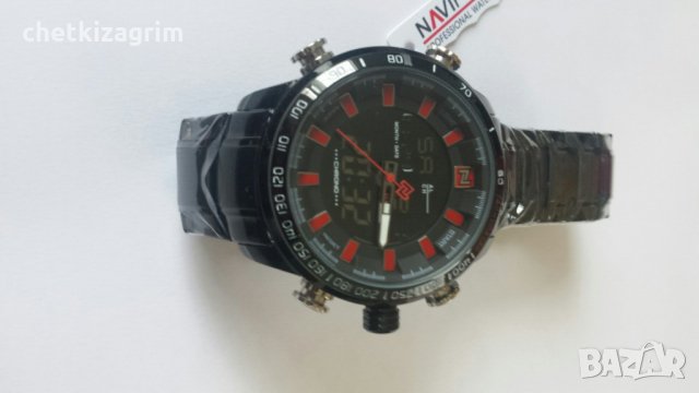 NAVIFORCE - масивен спортен, водоустойчив, електронен + числа часовник! , снимка 12 - Мъжки - 22720464