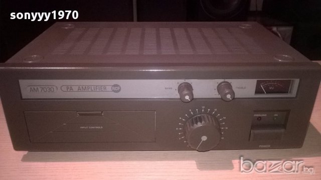 Rcf am7030 pa amplifier-made in italy-внос швеицария, снимка 4 - Ресийвъри, усилватели, смесителни пултове - 12979936