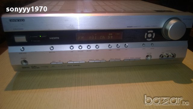  onkyo tx-sr576 av receiver-480w-4hdmi/5s-video/9-канален-внос от англия, снимка 3 - Ресийвъри, усилватели, смесителни пултове - 9047590