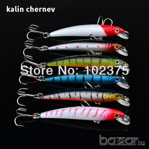 воблер 7.5см 5.6г, снимка 15 - Такъми - 8411533