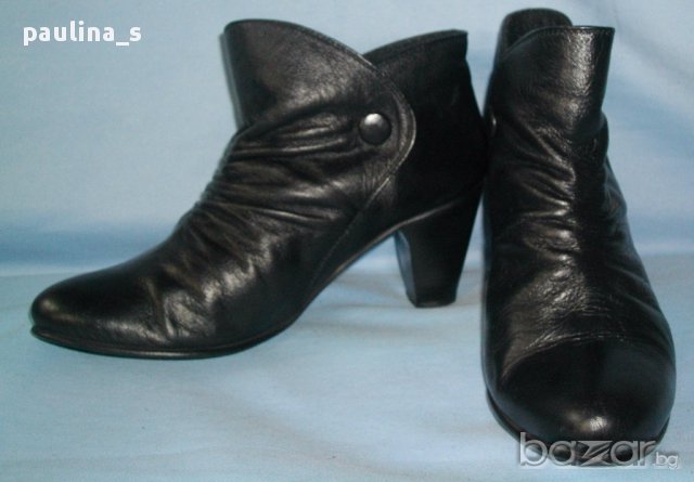 Сезонни Уникални боти "Fiorenza" от естествена кожа / Италия, снимка 2 - Дамски боти - 16165129