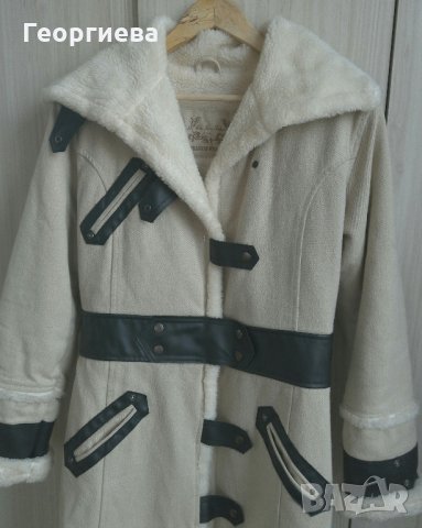 Топло дамско палто Франко Феручи, снимка 1 - Палта, манта - 22892497