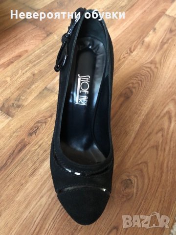 Черни класически обувки, снимка 2 - Дамски обувки на ток - 24581460