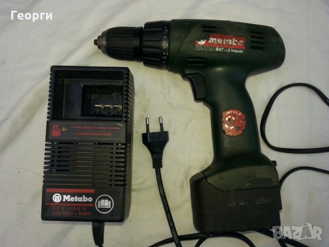 Акум. винтоверт Metabo 9,6V