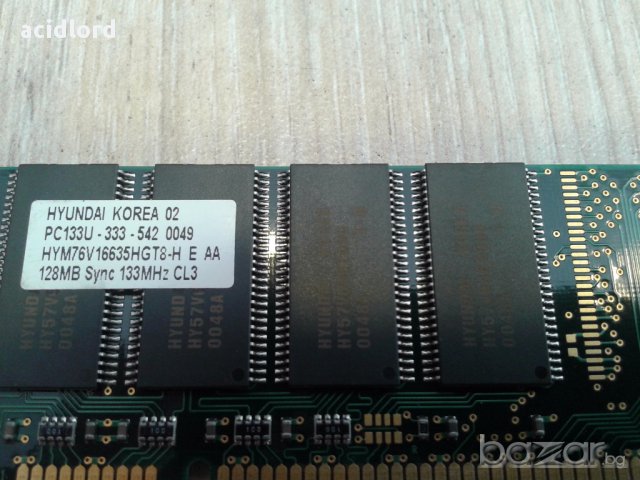 RAM 128MB PC133, снимка 3 - RAM памет - 13776782