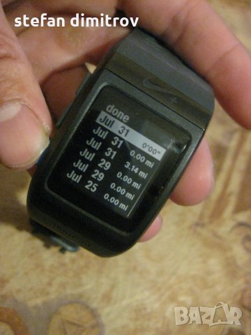  NIKE Nike + SportWatch GPS TomTom (Black / Volt), снимка 4 - Други - 22463118