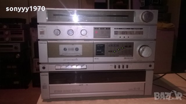 toshiba sl-10 ampli/tuner/deck/turntable-made in japan-swiss, снимка 10 - Ресийвъри, усилватели, смесителни пултове - 24433166