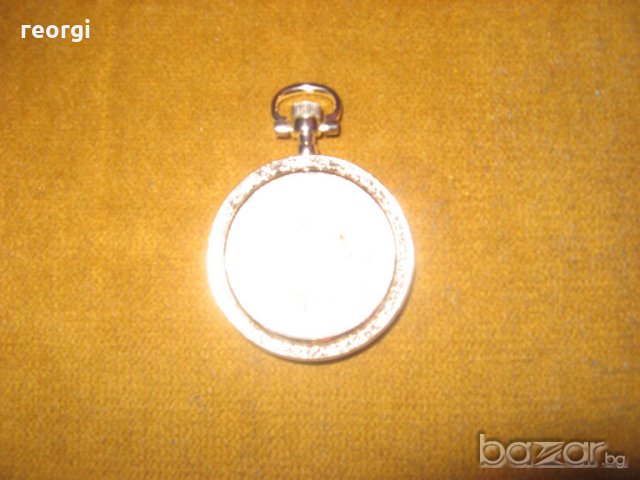 Посребрен-джобен часовник ЛОАРА, снимка 4 - Антикварни и старинни предмети - 18880468