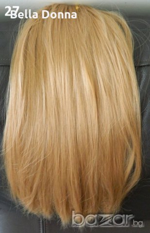 Висококачествени екстеншъни/удължения за коса от изкуствен косъм, снимка 13 - Аксесоари за коса - 17505739