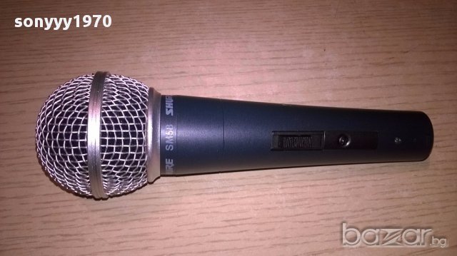 профи shure 58 микрофон-внос швеицария, снимка 4 - Микрофони - 17786349
