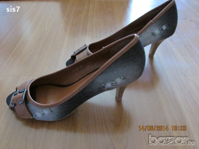 нови обувки-сандали тип дънкови внос от Англия, снимка 2 - Сандали - 21473215