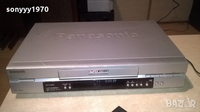 panasonic nv-fj630 hifi stereo video, снимка 12 - Плейъри, домашно кино, прожектори - 23377765