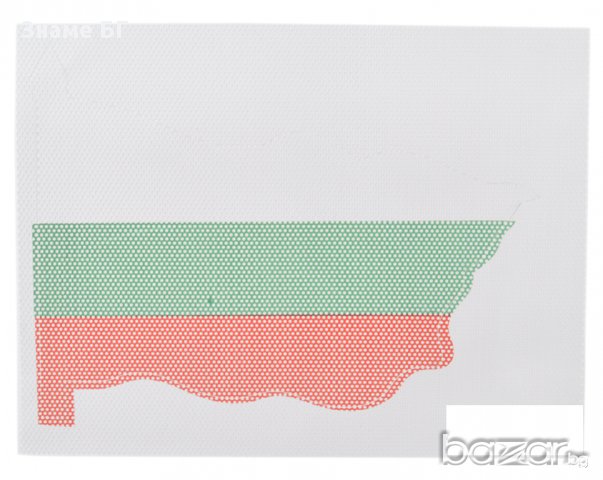Фолио за стъкло с цветовете на българския трибагреник. , снимка 1