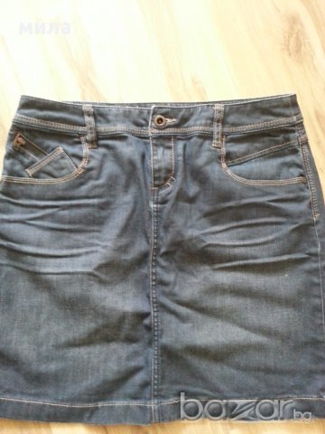 Дънкова пола , снимка 2 - Поли - 17846892