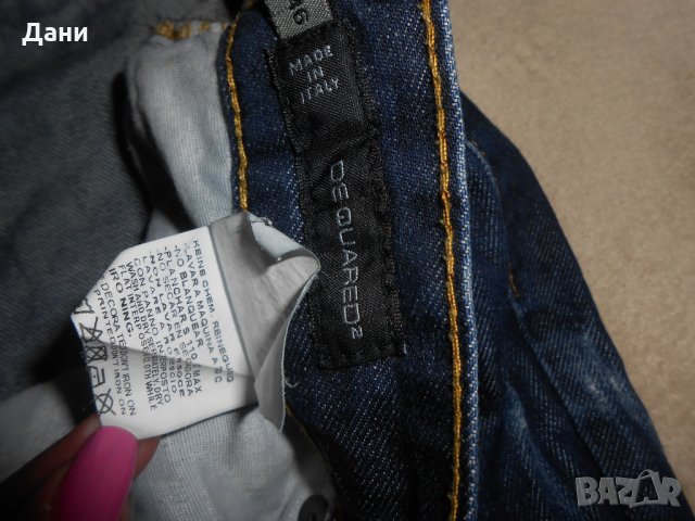 Dsquared2 къси дънкови пантлони , снимка 7 - Къси панталони - 25478090