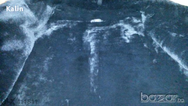 Дизайнерски Черен кожен Кабан, снимка 11 - Якета - 11916795