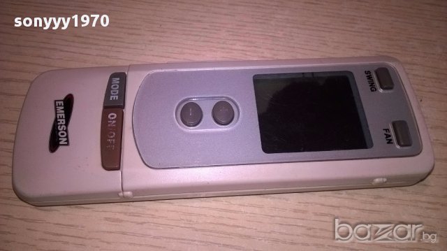 Emerson remote clima, снимка 3 - Климатици - 17419263